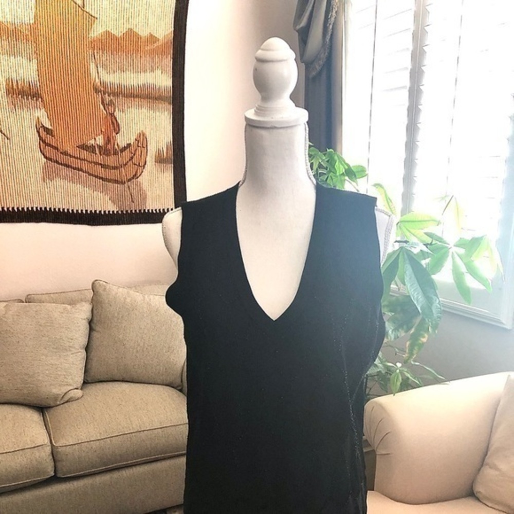 Jones of New York Black Evening top